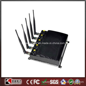 Wall Mounted Adjustable Cell Phone + WiFi + GPS Jammer